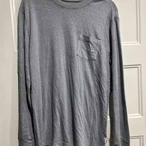 Magellan Outdoors Men's Gray Long Sleeve Tee